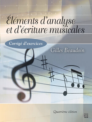 cover image of Éléments d'analyse et d'écriture musicales